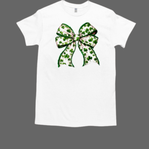 Retro Coquette Patrick's Day St Patty's Day Lucky Shamrock T-Shirt Classic Men's T-shirt