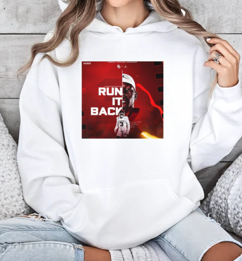 Robert Spears Jennings Run It Back Legends Never Die Oklahoma Sooners Football  Unisex Hoodie