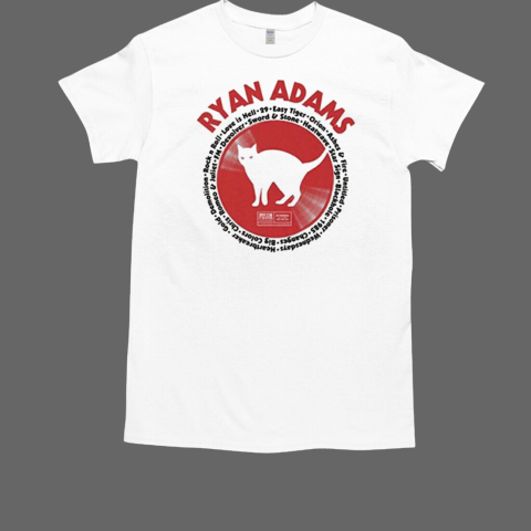 Ryan Adams Big Colors Albums Cat T-Shirt