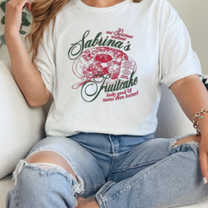 Sabrina Carpenter Christmas Fruitcake Look Good And Tastes Even Better Sage And Sprout T-Shirt Classic Women's T-shirt