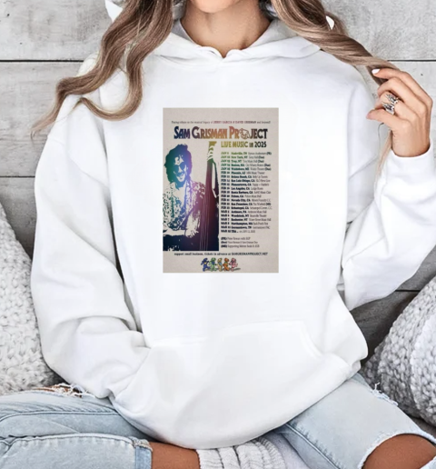 Sam Grisman Project Live Music In 2025 Tour T-Shirt Unisex Hoodie