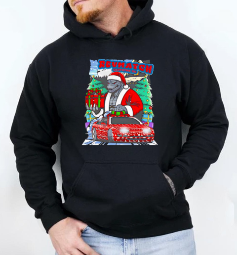 SantaZilla Santa Claus Revmatch T-Shirt Unisex Hoodie