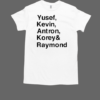 Santanaraymond Wearing Yusef Kevin Antron Korey T-Shirt Classic Men's T-shirt