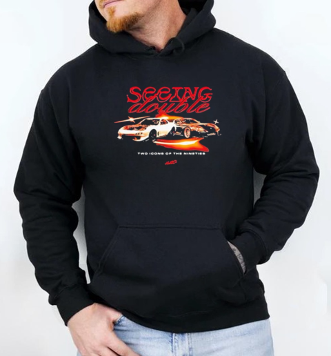 Seeing Double Two Icons Of The Nineties T-Shirt Unisex Hoodie