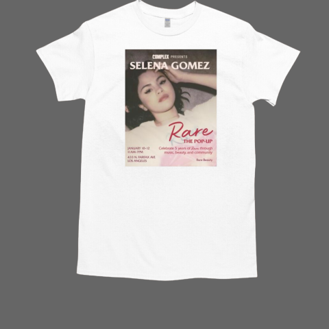 Selena Gomez 433 N Fairfax Ave Los Angeles Tour 2025 T-Shirt