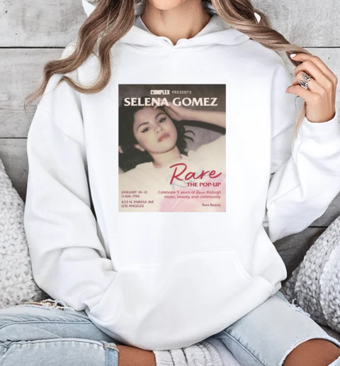 Selena Gomez 433 N Fairfax Ave Los Angeles Tour 2025 T-Shirt Unisex Hoodie