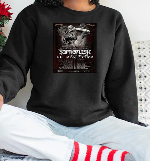 Septicflesh Modern Primitive North America Tour 2025 T-Shirt Unisex Sweatshirt