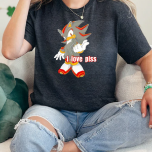 Shadow the Hedgehog I love piss funny  Classic Women's T-shirt