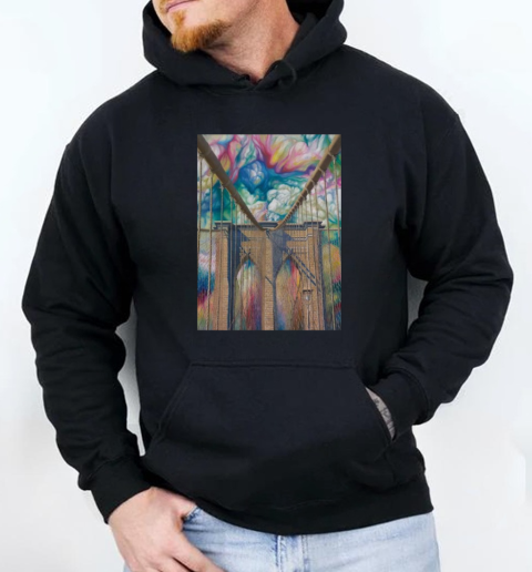 Shang Chengxiang Brooklyn Bridge T-Shirt Unisex Hoodie