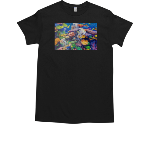 Shang Chengxiang Coral Reef Canvas Print 2025 T-Shirt