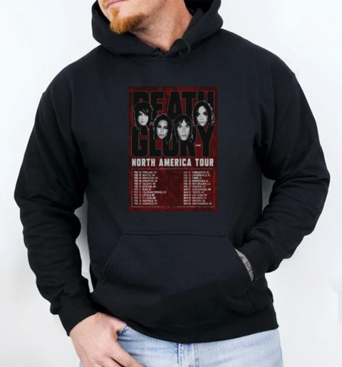 Show Palaye Royale 2025 Death Or Glory North Poster America Tour T-Shirt Unisex Hoodie