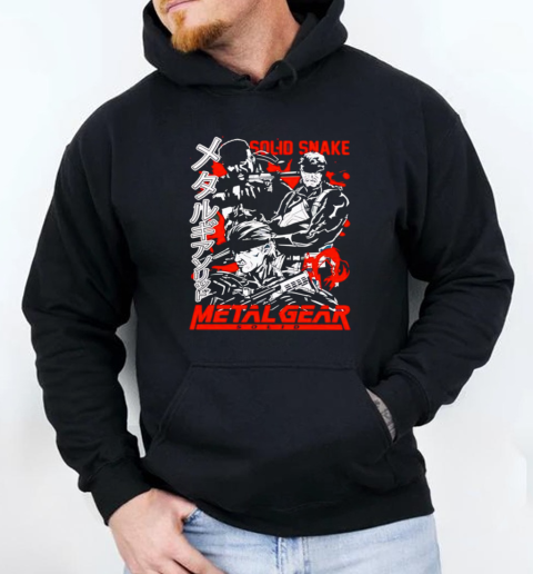 Solid Snake Metal Gear Solid T-Shirt Unisex Hoodie