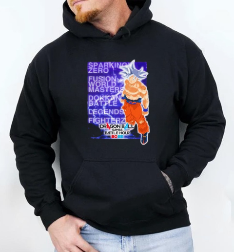 Son Goku Sparking Zero Fusion World Masters Dokkan Battle Legends Fighterz Dragon Ball Games Battle Hour T-Shirt Unisex Hoodie