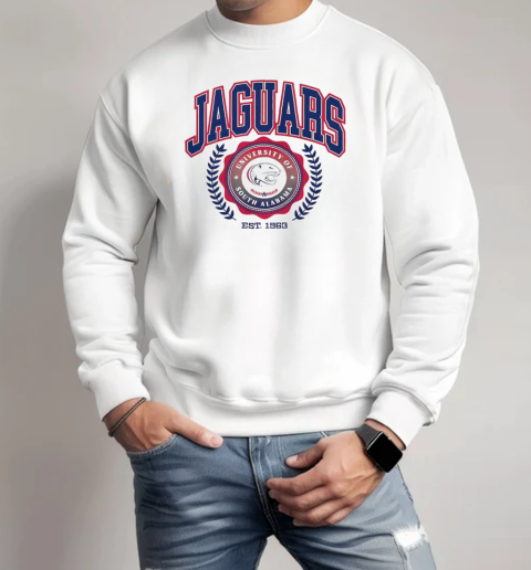 South Alabama Jaguars Team Crest T-Shirt Unisex Sweatshirt