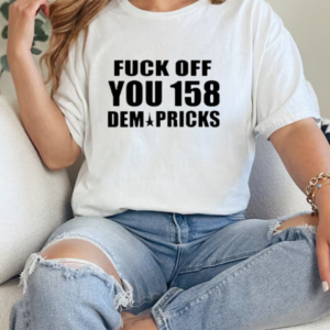 Southern Grace Wearing Fuck Off You 158 Dem Pricks T-Shirt Classic Women's T-shirt