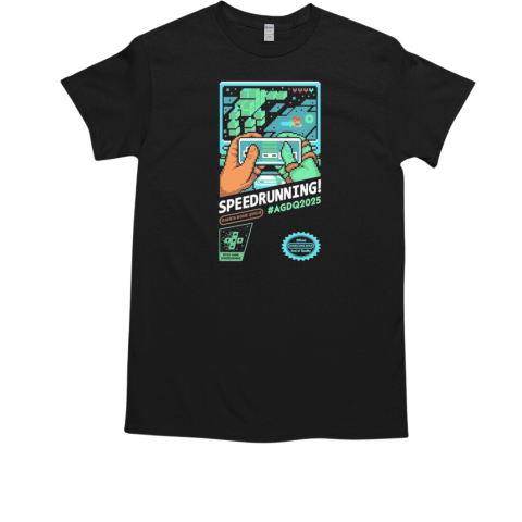 Speedrunning Games Done Quick AGDQ 2025 T-Shirt