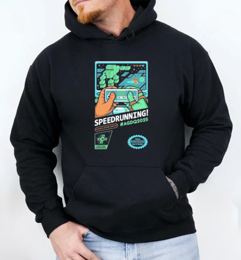 Speedrunning Games Done Quick AGDQ 2025 T-Shirt Unisex Hoodie