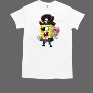 Spongebob Captain Pirate T-Shirt Classic Men's T-shirt
