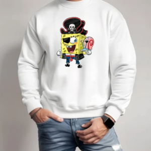 Spongebob Captain Pirate T-Shirt Unisex Sweatshirt