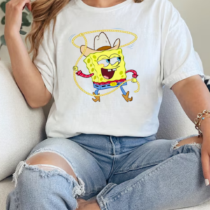 Spongebob Cowboy T-Shirt Classic Women's T-shirt