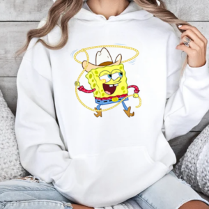Spongebob Cowboy T-Shirt Unisex Hoodie