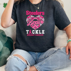 Steelers brave tackle breast cancer T-Shirt Classic Women's T-shirt