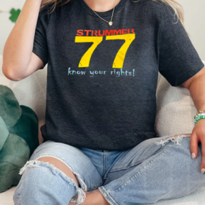 Strummer 77 know your rights T-Shirt Classic Women's T-shirt