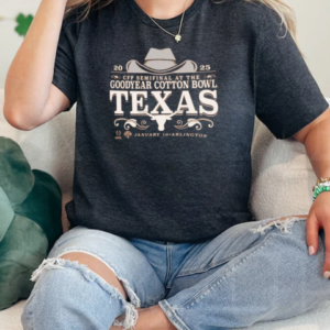 Texas Longhorns Burnt Orange Football 2025 Cotton Bowl Bound Jan 10 Arlington  Classic Women's T-shirt