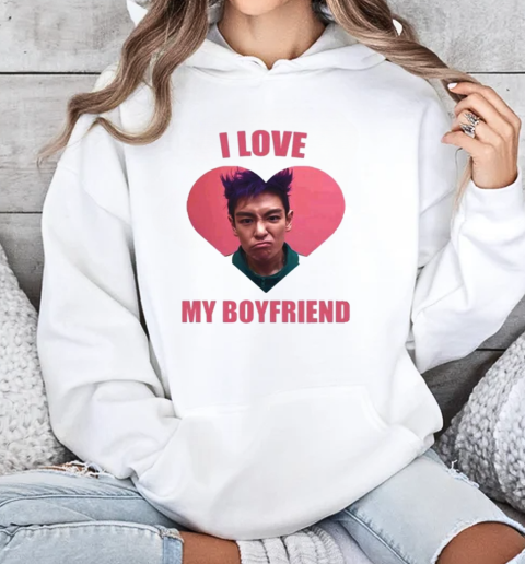 Thanos I Love My Boyfriend Squidgame T-Shirt Unisex Hoodie