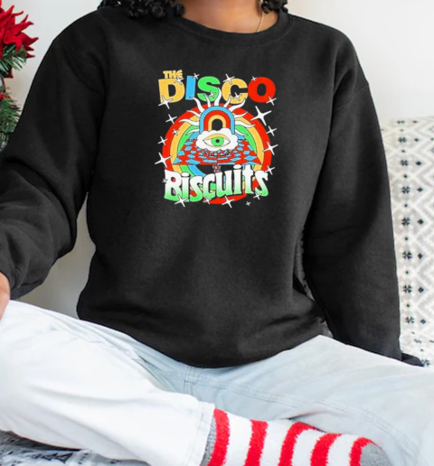 The Disco Biscuits NYE 2025 Eye Rainbow T-Shirt Unisex Sweatshirt