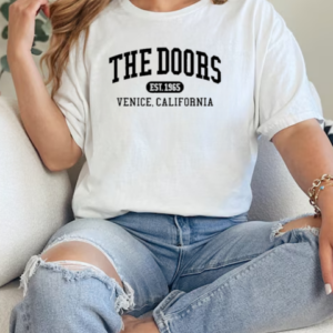 The Doors Champions Celeb 60th Years Venice California Est 1965 T-Shirt Classic Women's T-shirt