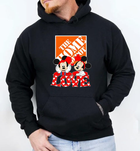 The Home Depot Mickey Love T-Shirt Unisex Hoodie