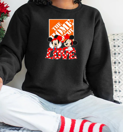 The Home Depot Mickey Love T-Shirt Unisex Sweatshirt