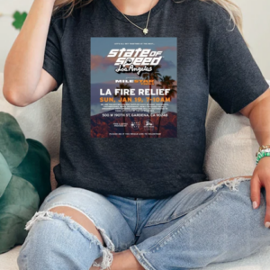 The JCCS State of Speed Los Angeles Event LA Fire Relief Jan 19 2025 T-Shirt Classic Women's T-shirt