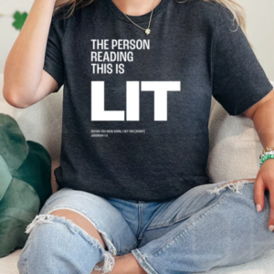 The Person Reading This Is Lit Before You Were Born I Set You Apart Jeremiah T-Shirt Classic Women's T-shirt