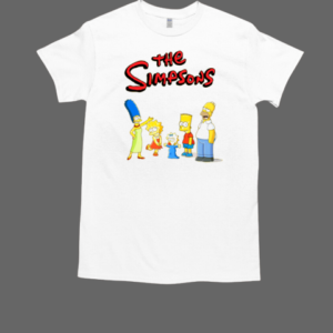 The Simpsons Family Characters T-Shirt Classic Men's T-shirt