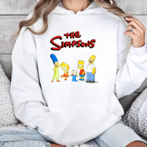 The Simpsons Family Characters T-Shirt Unisex Hoodie