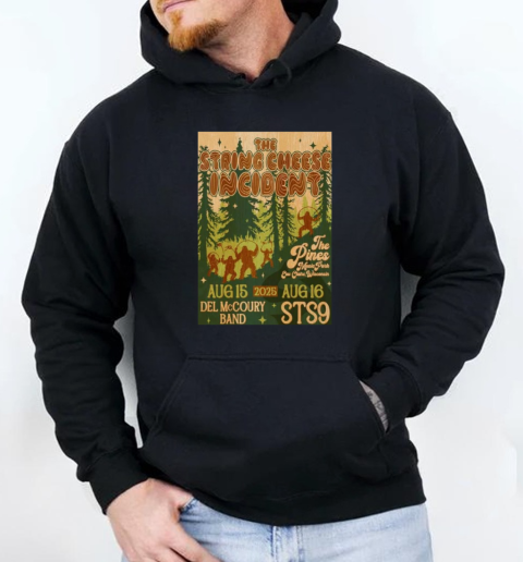 The String Cheese Incident In Eau Claire WI On August 15 16 2025 T-Shirt Unisex Hoodie