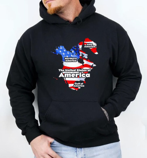 The new American map T-Shirt Unisex Hoodie