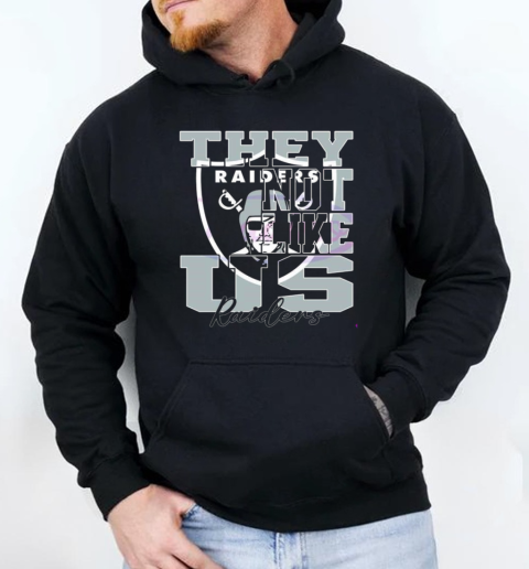 They Not Like Us Las Vegas Raiders NFL Football 2025  Unisex Hoodie