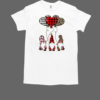 Three Gnomes Balloon Hearts Buffalo Plaid Leopard Valentines T-Shirt Classic Men's T-shirt