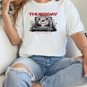 Thursday Red Roses Gravestone I'm Not Giving Up T-Shirt Classic Women's T-shirt