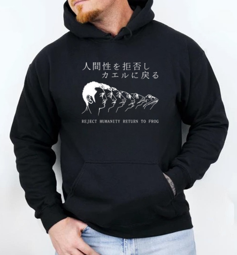 Tokyo Tiger Reject Humanity Return To Frog T-Shirt Unisex Hoodie