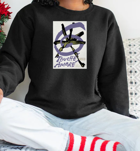 Touché Amoré Jan 21 2025 At Lisboa Ao Vivo In Lisbon, Portugal Concert Poster T-Shirt Unisex Sweatshirt