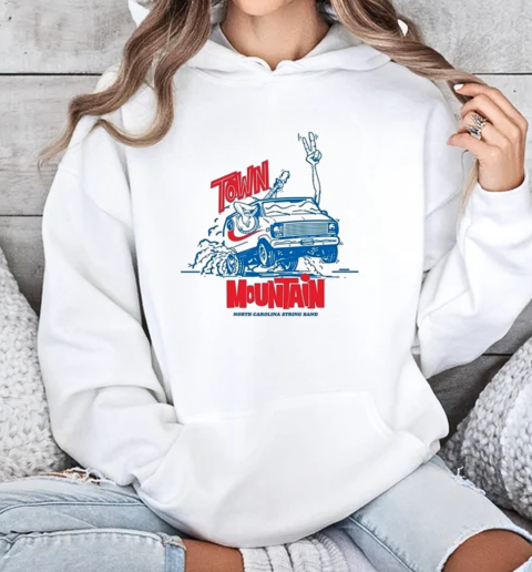 Town Mountain North Carolina String Band Van T-Shirt Unisex Hoodie