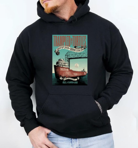 Trampled By Turtles July 5 2025 Bayfront Festival Park In Duluth MN T-Shirt Unisex Hoodie