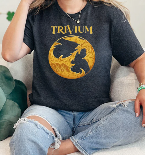 Trivium Gold Dragon T-Shirt Classic Women's T-shirt