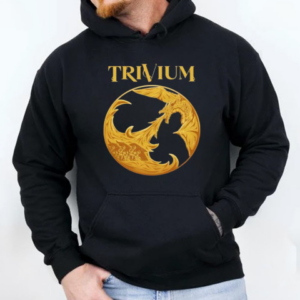 Trivium Gold Dragon T-Shirt Unisex Hoodie
