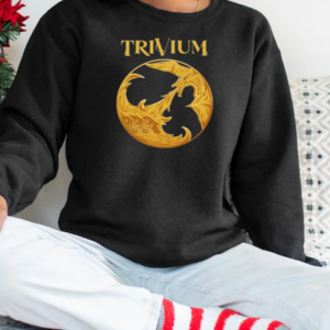 Trivium Gold Dragon T-Shirt Unisex Sweatshirt