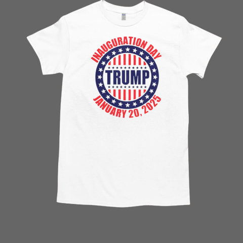 Trump Inauguration Day Trump Vance 47th President 2025 T-Shirt